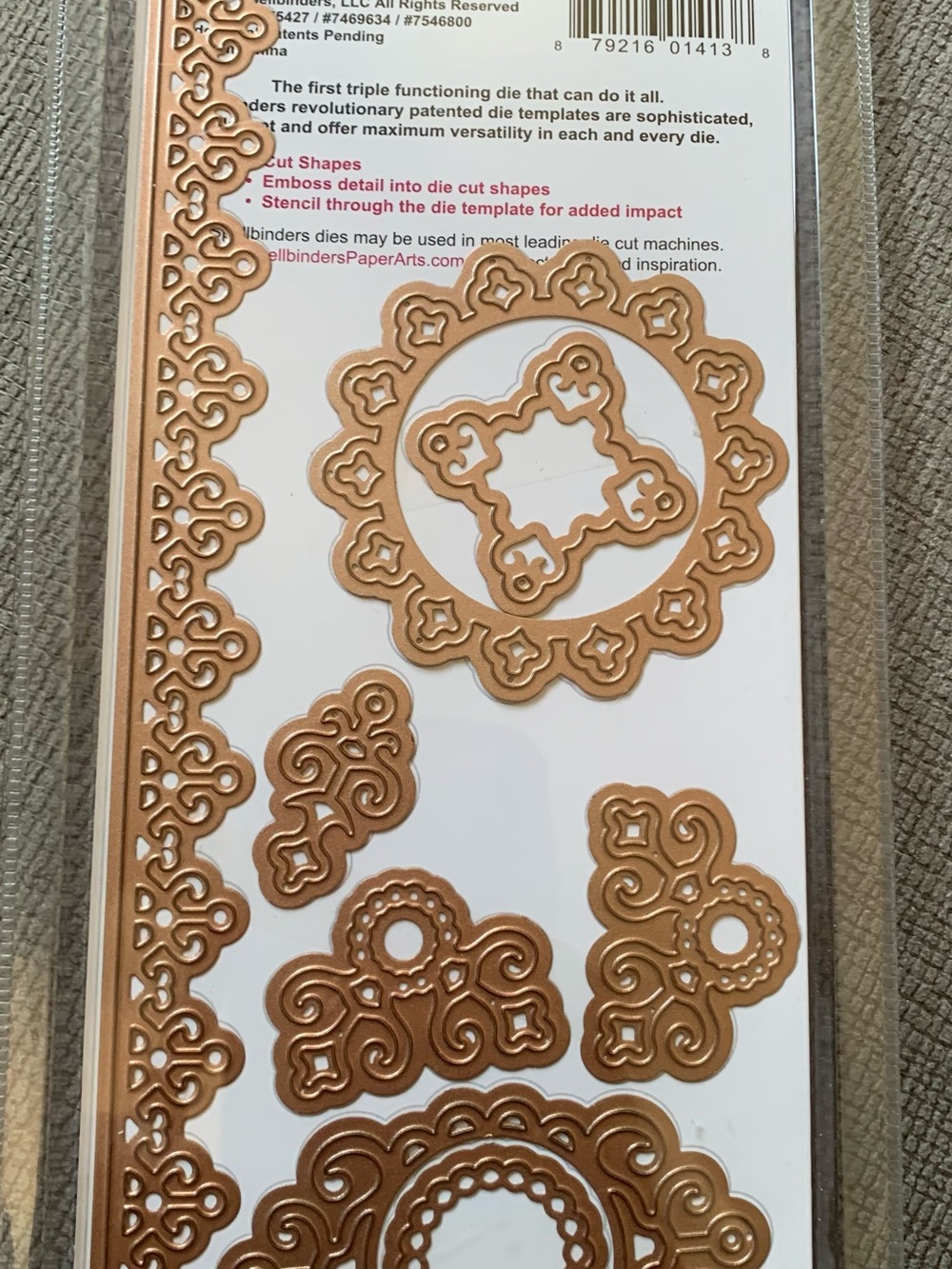 Spellbinders Shapeabilities Accents Die Set - Picture 3 of 3
